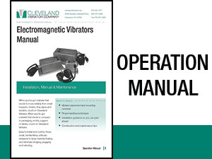 CM Electromagnetic Vibrator Operation Manual